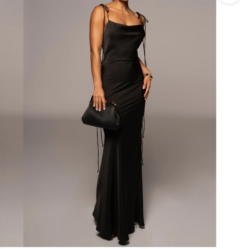 Black formal gown